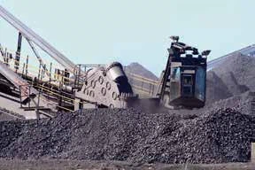 Stockpiled Coal Stockpiled Coal